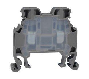 DIN rail screw terminal 4mm gray 1010022 Onka