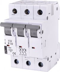Автоматичний вимикач ST-68 3p B 32А (4,5 kA) 2175319 ETI