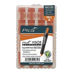 Spare rods plastic box 4pcs orange 991/054 Pica