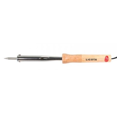 Soldering iron with a wooden handle 100 watts, 220 AET-6006FD Licota