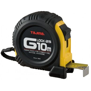 G-LOCK shock resistant building tape, 10m × 25mm G5PA0MY Tajima