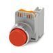 Push button, convex, red, set, NC contact PHT22-FRH-RD/PT01 1108262 Phoenix Contact
