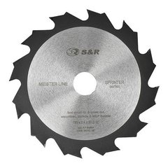 Пильний диск S & R Meister Sprinter 190x30x2,4 мм, 12 зуб. 240012190 S & R 240012190 S & R