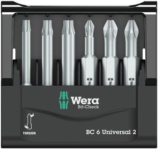 Набір біт PH, PZ, Torx 05073638001 Wera