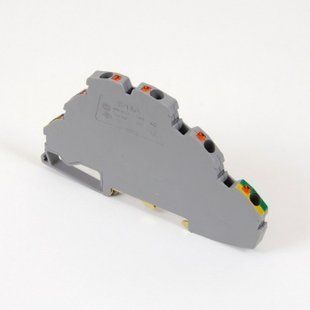 DIN-rail terminal three-tier spring L-L-PE 2.5mm 1020174 Onka