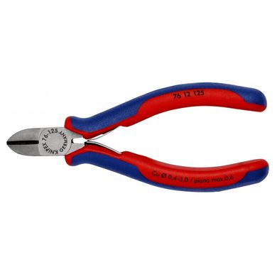 Phosphated side cutters, black 125mm 76 12 125 Knipex, 2, 63
