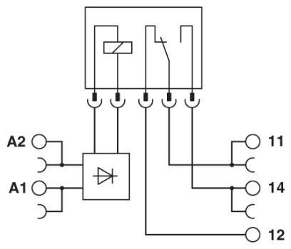 Relay Module PLC-RPT- 24DC / 21, Push-in Phoenix Contact 2900299