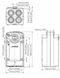Привод клапана дымоудаления и огнезадерживающего клапана,230В АC 340TA-230-05-S2/8F12 Gruner