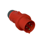 Вилка IP44 16A4P 6H400V AM-TOP 252 MENNEKES