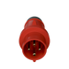 Вилка IP44 16A4P 6H400V AM-TOP 252 MENNEKES