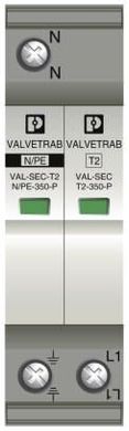Розрядник для захисту від перенапруг і блискавок, тип 2 VAL-SEC-T2-1S-350 2905341Phoenix Contact