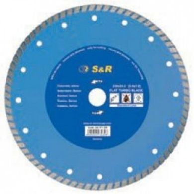 Turbo disc for diamond cutting concrete Standart 180 242371180 S & R