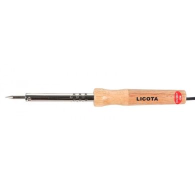 Soldering iron with a wooden handle, 60 Watt, 220 AET-6006DD Licota