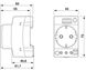Розетка на DIN-рейку EO-CF / UT 0804024 Phoenix Contact