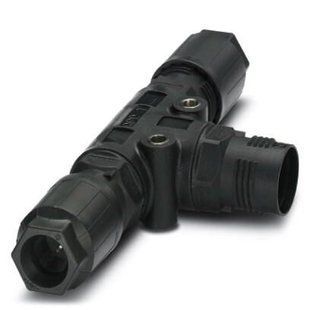 Кабельный разветвитель Т-образный - QPD T 4PE 2X9-16 BK - 1405404 Phoenix Contact