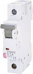 Автоматический выключатель ETIMAT 6 1p D 1,6A (6kA) 2161507 ETI