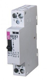 Contactor RD-R 20-10 230V AC / DC (ruchn.upravl.) 2,464,034 ETI