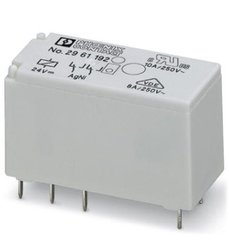 Pluggable relay REL-MR- 24DC / 21-21, 2 contacts 2961192 Phoenix Contact
