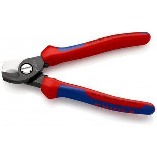 Кабельный резак 165мм, 95 12 165 Knipex, 15, 50
