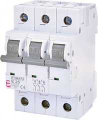Автоматичний вимикач ETIMAT 6 3p B 25А (6 kA) 2115518 ETI