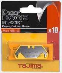 Trapezoid blade with a hook knife V-REX, packing 10 pcs with the piece bearer
