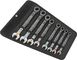 Set of combination keys with ratchet 5/16 "- 3/4" 8 items in a bag 05020012001 Wera