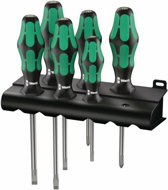 Plus Screwdriver Set (SL, PH, PZ) 05105622001 Wera