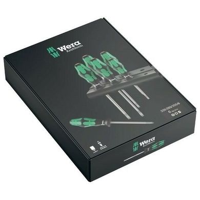 Plus Screwdriver Set (SL, PH, PZ) 05105622001 Wera