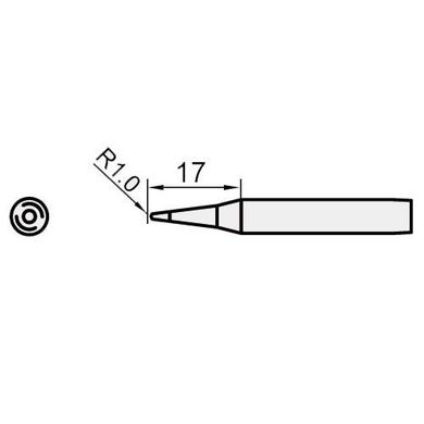 Жало паяльное 5SI-216N-B1.0 форма жала — конус с радиусом 1,0 мм Proskit