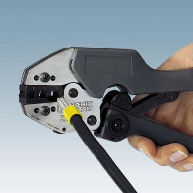 Crimping Tool nakonechnikov10 -25 mm. sq. CRIMPFOX 25R 1212039 Phoenix Contact, WM-form, sleeve cable lug, 25