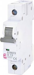 Автоматический выключатель ETIMAT 6 1p D 13A (6kA) 2161515 ETI