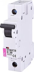 Автоматический выключатель ETIMAT 10 1p D 50А (6 kA) 2151721 ETI