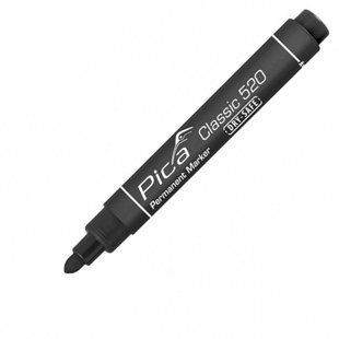 Маркер перманентный Pica Classic Permanent Marker черный 520/46 Pica