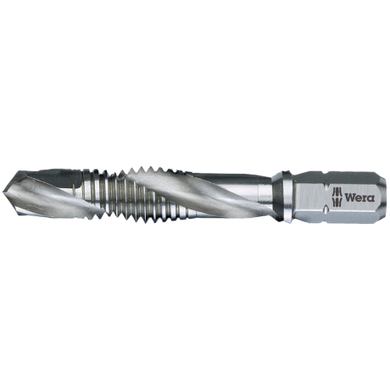 Combined tap 847 HSS 2.5 × 36.0mm M3 05104640001 Wera