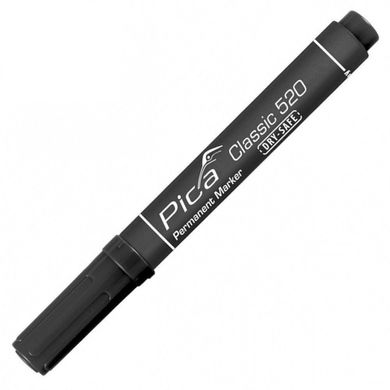 Маркер перманентний Pica Classic Permanent Marker чорний 520/46 Pica