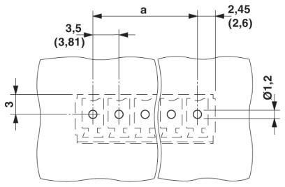 Роз'єм друкованої плати BCH-350V- 8 GY 5430865 Phoenix Contact