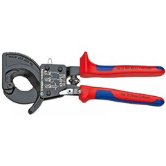 Cable cutter ratchet 250mm, 95 31 280 Knipex, 52, 380