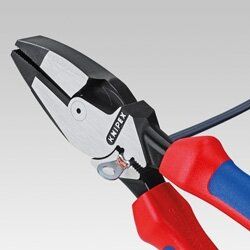 Pliers electrician phosphated, black sling mount for 240mm 09 12 240 T Knipex