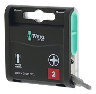 Набор крестовых бит Phillips PH2 x 25 20шт 05057753001 Wera