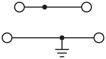 Двухъярусная заземляющая клемма PTTB 2,5-PE/L 3210978 Phoenix Contact