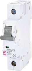 Автоматический выключатель ETIMAT 6 1p D 20A (6kA) 2161517 ETI