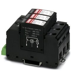 Розрядник для захисту від імпульсних перенапруг, тип 2 VAL-MS 1000DC-PV / 2 + V-FM 2800627 Phoenix Contact