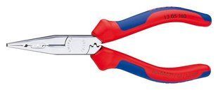 Плоскогубці для монтажу проводів хромовані 160мм 13 05 160 Knipex
