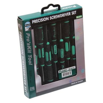 Set of Precision Screwdriver (7 pcs.) SD-081A Proskit
