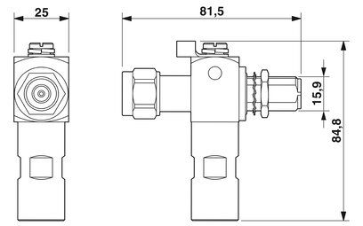 Пристрій захисту від перенапруг CSMA-LAMBDA/4-2.0-BS-SET 2800491 Phoenix Contact
