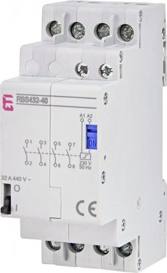 Contactor pulse RBS 432-40 230V AC 32A (4N.O., AC1) 2464126 ETI