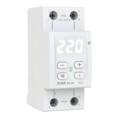 voltage switch D2-40, 40A Zubr, 40, 1 ф.