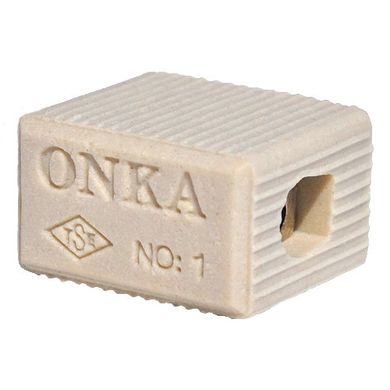 Ceramic terminal 1pol. 0.75-1.5 mm2 5088 Onka