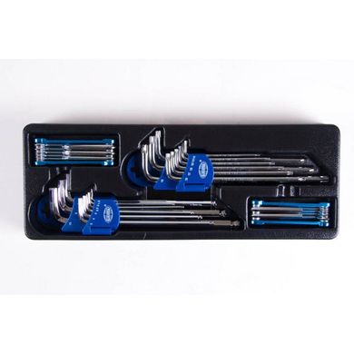 Set of hex and Torx keys 4 sets in the ACK-384008 Licota tool tray