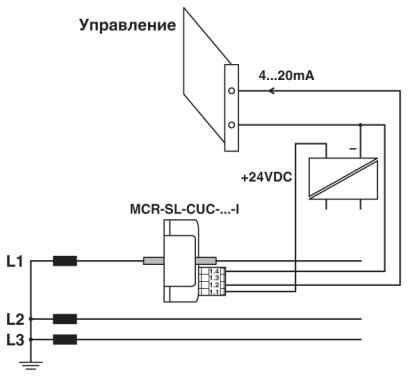 Current transformer with preobrazvatelem MCR-SL-CUC-200-I 2,308,030 Phoenix Contact